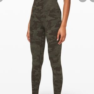 Lululemon align 28 in camo
